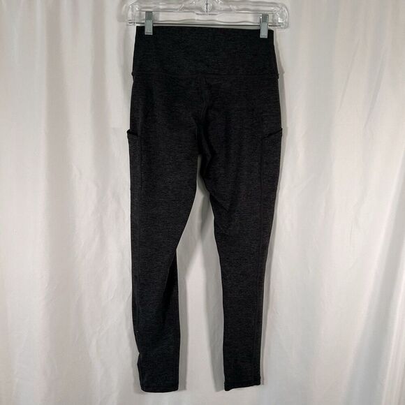 Offline by Aerie Leggings Women's Medium Dark Grey Heathered Pull On High Rise - Picture 4 of 7